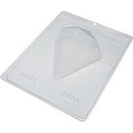 Forma Ovo Diamante 250g com Silicone – Chocolate Perfeito - imagem 2