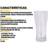 Copos Tulipa 195ml: O Segredo do Chopp Perfeito! - imagem 2
