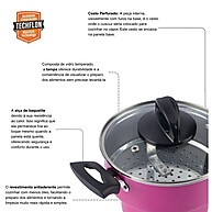 Cuscuzeira Antiaderente Rosa: Cuscuz Perfeito! - imagem 2