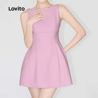 Vestido Lovito Elegante: Sem Costas e Perfeito! - imagem 2