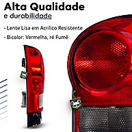 Lanterna Traseira Fume Gol G4 2005 a 2014 – Qualidade e Encaixe Perfeito - imagem 2