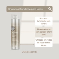 Joico Blonde Life: Shampoo Loiro Perfeito - imagem 2