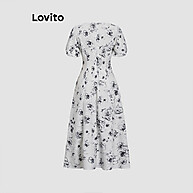 Vestido Floral Elegante Lovito: Seu Look Perfeito! - imagem 2