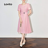 Vestido Rosa Elegante Lovito: Seu Look Perfeito! - imagem 2
