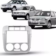 Moldura 2 Din Prata para Gol G4, Parati e Saveiro - Encaixe Perfeito, Sem Adaptações! - imagem 5