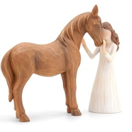 Estátua de Cavalo em Resina Pintada à Mão - Presente Perfeito para Amantes de Cavalos - imagem 2