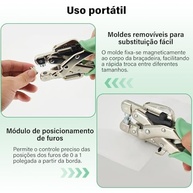 Kit Essencial de Ferramentas para Olhais: Alicate Perfurador e Ajustável para Artesanato Perfeito - imagem 5