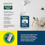 PECTRO Tinta Retoque Parede 80ml Branca: Reparo Rápido e Perfeito com Rolo Integrado - imagem 3