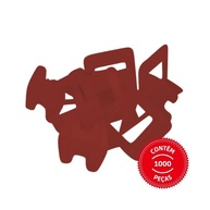 Espaçador Nivelador 1,5mm: 1000 Peças para Piso Perfeito! - imagem 2