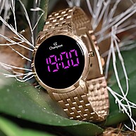 perfeito-presente-led-rosa-gold-rose-digital-champion-relogio