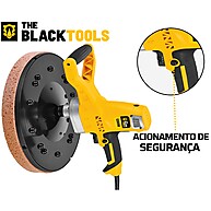 Desempenadeira Elétrica 220V The Black Tools – Reboco Perfeito - imagem 2