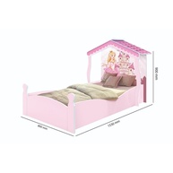 Cama Infantil Princesa: O Sonho Rosa Perfeito! - imagem 2