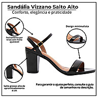 Sandália Vizzano: Conforto e Estilo em um Salto Perfeito - imagem 2