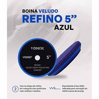 Boina Veludo Voxer Azul Vonixx: Refino Perfeito para seu Carro - imagem 3