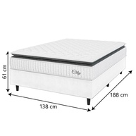 Cama Box Casal City: Conforto e Sono Perfeito! - imagem 2