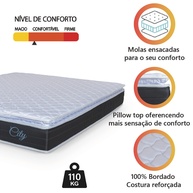 Colchão Queen Hellen City: Conforto e Sono Perfeito! - imagem 2