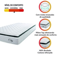 Colchão Solteiro City: Conforto e Sono Perfeito! - imagem 2