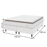 Cama Box Queen Hellen: Conforto e Sono Perfeito! - imagem 2