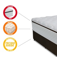 Cama Box King Tower: Conforto e Sono Perfeito! - imagem 2