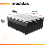 Cama Box Queen Gazin Maximus: Sono Perfeito! - imagem 2