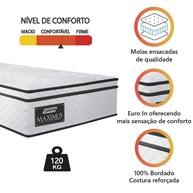 Colchão Solteiro Gazin Maximus: Sono Perfeito! - imagem 2