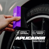 Aplicador Anatômico Curvado Zacs: Pneu Pretinho Perfeito e Selante Profissional - imagem 4