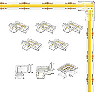 Conector Fita LED COB: Instalação Fácil e Ângulos Perfeitos! - imagem 1