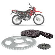 Kit Relação Cofap Aço 1045 Yamaha XTZ 125 (2002-2008) - Durabilidade e Performance - imagem 1