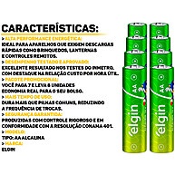Pilhas Elgin AA 1.5V: 8 Unidades com Alta Performance - imagem 2