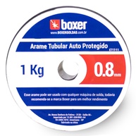 Arame para Solda MIG 0,8 mm Sem Gás Boxer: 1 kg de Alta Performance - imagem 2
