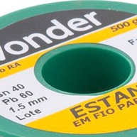 Estanho para Solda VONDER: 500g, 1,5mm e Alta Performance - imagem 2