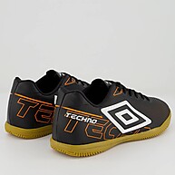 Chuteira Umbro Techno Futsal Preta e Laranja: Alta Performance - imagem 2