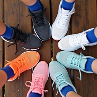 Meia de Corrida Azul: Conforto e Performance! - imagem 2