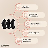 Meias Lupo Sport Plus Size: Conforto e Performance! - imagem 2