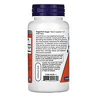 L-Carnitina 250mg Now Foods: Energia e Performance! - imagem 2