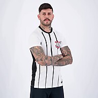 Camisa Corinthians Dry Memphis 7 Branca e Preta – Estilo e Performance - imagem 2