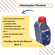 Fluido de Freio DOT 4 Bosch: Segurança e Performance - imagem 2