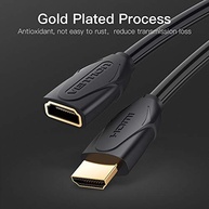 Cabo Extensor HDMI 2.0 Vention 1m 4K Macho Fêmea - Conexão de Alta Performance - imagem 4