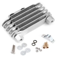 Radiador de Óleo Universal 5 Linhas GRCFUMO para Motores 125-250cc - Máxima Performance e Durabilidade - imagem 1