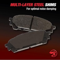Conjunto de Pastilhas de Freio Raybestos BPIMGD1102CH: Segurança e Performance para Seu Veículo - imagem 5
