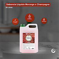 Sabonete Líquido Morango & Champagne 5L: Pele Macia e Perfumada - imagem 2