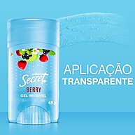 Secret Gel Frutas Vermelhas: Proteção Seca e Perfumada - imagem 2