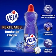 Limpador Perfumado Veja Lírio do Nilo 1L - Fragrância Sofisticada com Duração de Até 24h - imagem 5