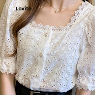 Blusa Lovito: Elegância em Renda e Pérolas - imagem 2