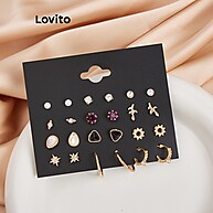 Brincos Lovito: Elegância em Strass e Pérolas - imagem 2