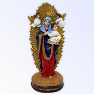 Imagem Nossa Senhora do Perpétuo Socorro em Resina 15 cm - Decoração e Fé com Qualidade - imagem 1