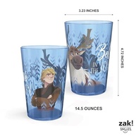 Conjunto de Copos Disney Frozen 2 - 4 Copos de Plástico com Personagens Anna, Elsa e Olaf - imagem 4