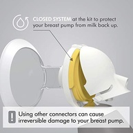 Conectores de Substituição Medela PersonalFit Flex - Compatíveis com MaxFlow, Swing Maxi e Freestyle - imagem 3