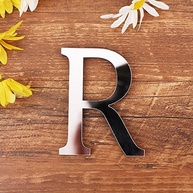 Adesivos de Parede Espelho Acrílico com 26 Letras - Decore com Estilo e Personalidade - imagem 3