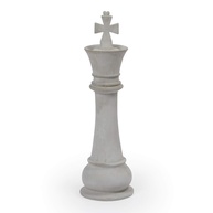 Ornamento de Cimento Rei - Decore com Estilo e Personalidade - imagem 1